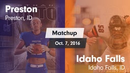 Matchup: Preston  vs. Idaho Falls  2016