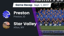 Recap: Preston  vs. Star Valley  2017