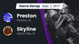 Recap: Preston  vs. Skyline  2017
