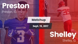 Matchup: Preston  vs. Shelley  2017