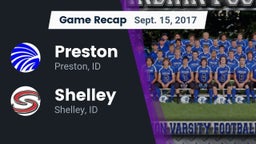 Recap: Preston  vs. Shelley  2017