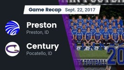 Recap: Preston  vs. Century  2017