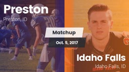 Matchup: Preston  vs. Idaho Falls  2017