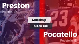 Matchup: Preston  vs. Pocatello  2019