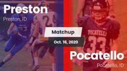 Matchup: Preston  vs. Pocatello  2020