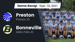 Recap: Preston  vs. Bonneville  2021