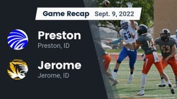 Recap: Preston  vs. Jerome  2022