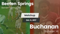 Matchup: Berrien Springs vs. Buchanan  2017