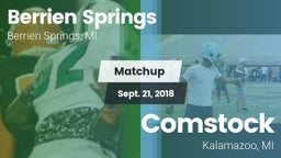 Matchup: Berrien Springs vs. Comstock  2018