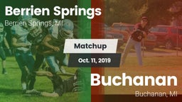 Matchup: Berrien Springs vs. Buchanan  2019