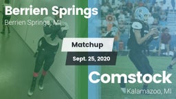 Matchup: Berrien Springs vs. Comstock  2020