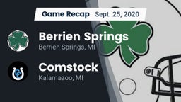 Recap: Berrien Springs  vs. Comstock  2020