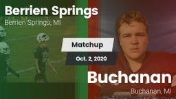 Matchup: Berrien Springs vs. Buchanan  2020