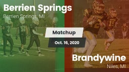 Matchup: Berrien Springs vs. Brandywine  2020