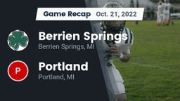 Recap: Berrien Springs  vs. Portland  2022