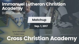 Matchup: Immanuel Lutheran vs. Cross Christian Academy 2017