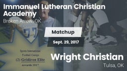 Matchup: Immanuel Lutheran vs. Wright Christian  2017