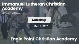 Matchup: Immanuel Lutheran vs. Eagle Point Christian Academy 2017