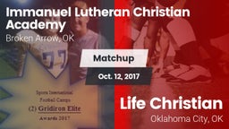 Matchup: Immanuel Lutheran vs. Life Christian  2017