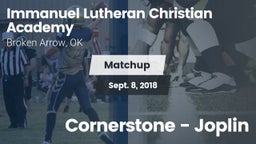 Matchup: Immanuel Lutheran vs. Cornerstone - Joplin 2018