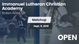 Matchup: Immanuel Lutheran vs. OPEN 2019