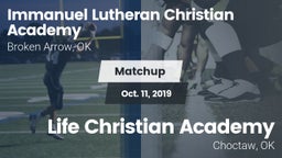 Matchup: Immanuel Lutheran vs. Life Christian Academy 2019