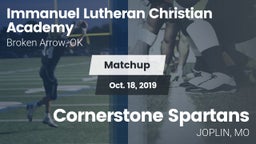 Matchup: Immanuel Lutheran vs. Cornerstone Spartans 2019