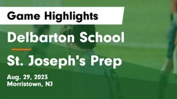 Delbarton School vs St. Joseph's Prep  Game Highlights - Aug. 29, 2023
