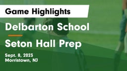 Delbarton School vs Seton Hall Prep Game Highlights - Sept. 8, 2023
