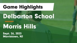 Delbarton School vs Morris Hills  Game Highlights - Sept. 26, 2023