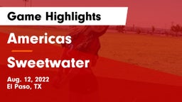 Americas  vs Sweetwater  Game Highlights - Aug. 12, 2022