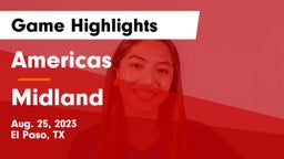 Americas  vs Midland  Game Highlights - Aug. 25, 2023
