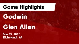 Godwin  vs Glen Allen  Game Highlights - Jan 13, 2017