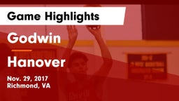 Godwin  vs Hanover  Game Highlights - Nov. 29, 2017