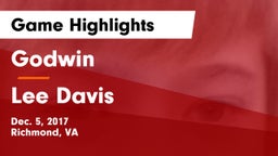 Godwin  vs Lee Davis  Game Highlights - Dec. 5, 2017