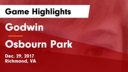 Godwin  vs Osbourn Park  Game Highlights - Dec. 29, 2017