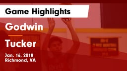 Godwin  vs Tucker  Game Highlights - Jan. 16, 2018