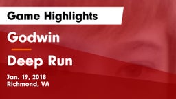 Godwin  vs Deep Run  Game Highlights - Jan. 19, 2018