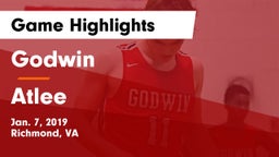 Godwin  vs Atlee  Game Highlights - Jan. 7, 2019