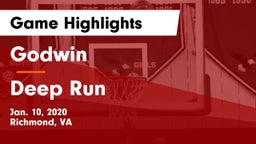 Godwin  vs Deep Run  Game Highlights - Jan. 10, 2020