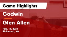 Godwin  vs Glen Allen  Game Highlights - Feb. 11, 2022