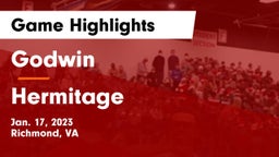 Godwin  vs Hermitage  Game Highlights - Jan. 17, 2023