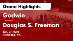 Godwin  vs Douglas S. Freeman  Game Highlights - Jan. 27, 2023