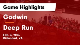 Godwin  vs Deep Run  Game Highlights - Feb. 3, 2023