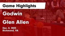 Godwin  vs Glen Allen  Game Highlights - Dec. 8, 2023
