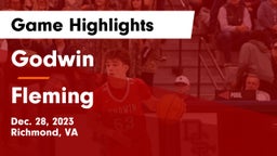 Godwin  vs Fleming  Game Highlights - Dec. 28, 2023