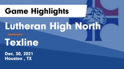 Lutheran High North  vs Texline  Game Highlights - Dec. 30, 2021