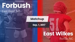 Matchup: Forbush  vs. East Wilkes  2017