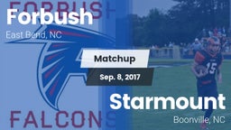 Matchup: Forbush  vs. Starmount  2017