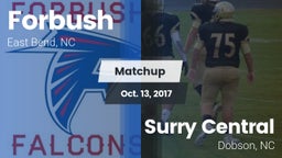 Matchup: Forbush  vs. Surry Central  2017